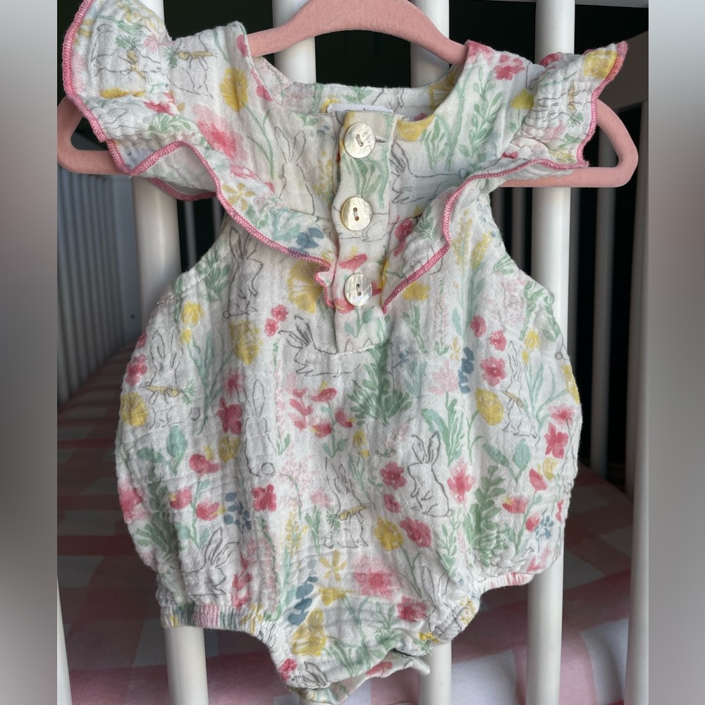 Mud Pie Bunny Floral